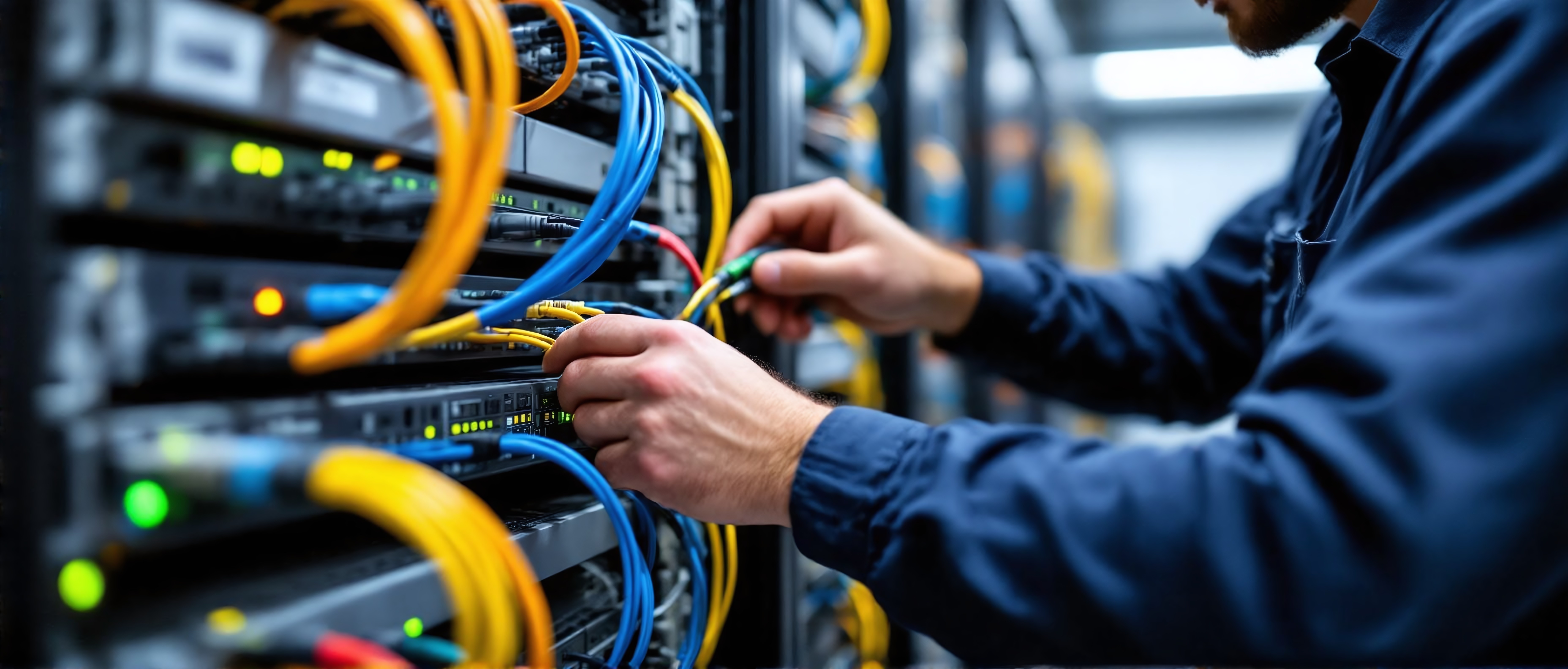 Hoe verloopt het aanleggen van databekabeling?